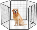 BestPet | Dog Playpen | 40", 6 Panels | Heavy Duty Metal Pet Exercise Pen by BestPet