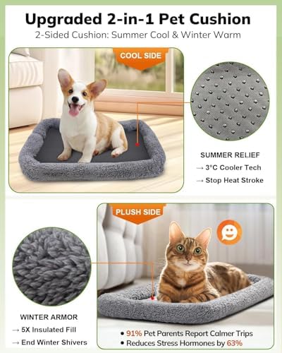 Morpilot Cat Carrier Soft for Large Medium Cats and Puppy up to 20lbs - Image 2