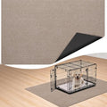 Large Dog Playpen Mat, 32 in x 50 in Dog Crate Mat Brown by Providinglifelongserviceforyourbetterlife