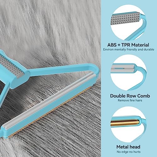 Pet Hair Remover, Dog Cat Carpet Rake, Lint Remover Shaver - Image 5