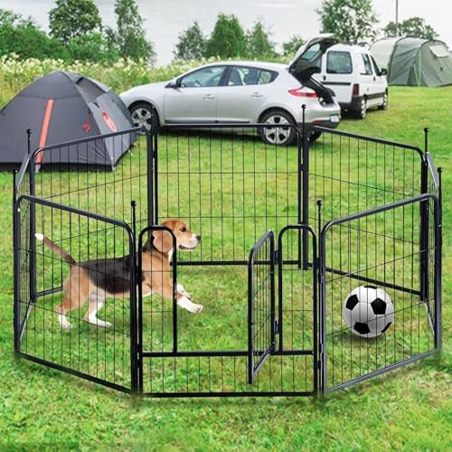 Dog Playpen, Portable Outdoor Dog Fence, Dog Playpen - Image 7