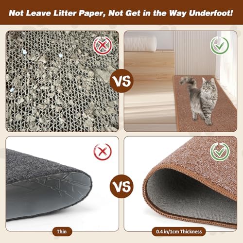 FHTONGE 71x15.8 Thickened Cat Wall Climbing Carpet - Image 5