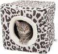 Cat House - Indoor Bed with Removable Foam Cushion - Cat Cave by PETMAKER