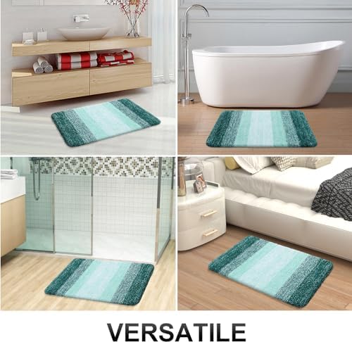 OLANLY Bathroom Runner Rug 70x20, Extra Soft Absorbent Microfiber Bath Rugs - Image 7