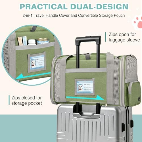 Soft Cat Carrier for Anxious Pets - Image 6