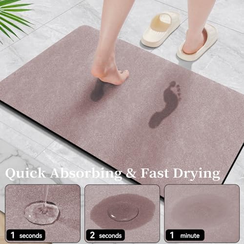 Bath Rugs 32x17-Diatomaceous Earth Stone Bath Mats - Image 3