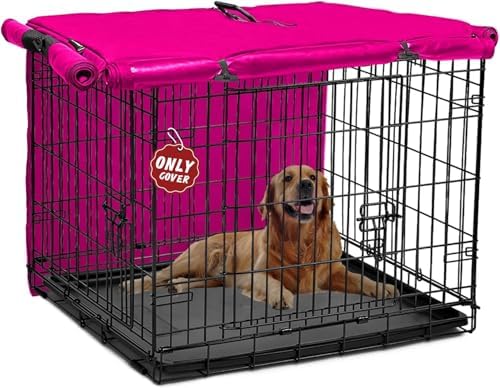 Dog Crate Cover 48 Inch Waterproof 600D Oxford by Joroamp