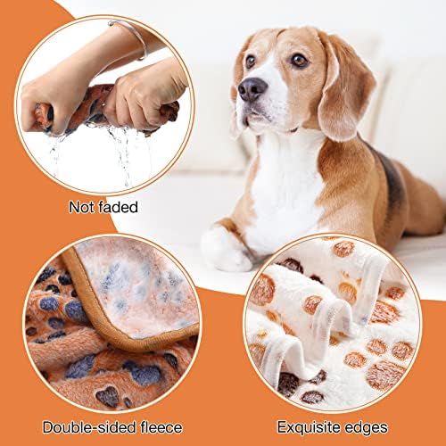 Chumia 18 Pcs Fleece Puppy Blanket - Image 3