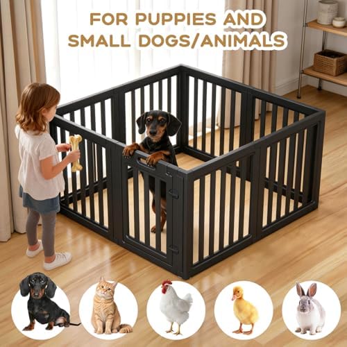 Dog Playpen Indoor, Puppy Playpen, 8 Panels - Image 6