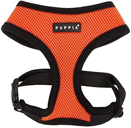 Puppia Soft Dog Harness No Choke Over-The-Head Triple Layered Breathable Mesh by PUPPIA