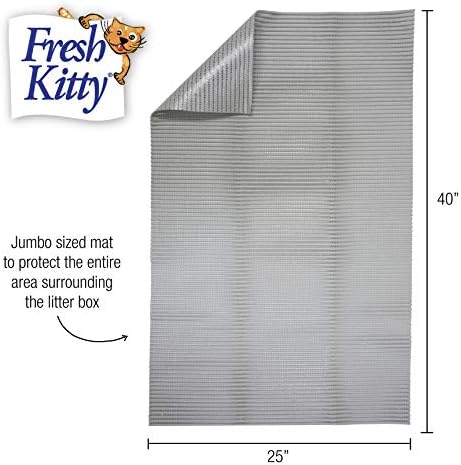 Fresh Kitty Durable XL Jumbo Foam Litter Mat – Phthalate and BPA Free, Water - Image 5