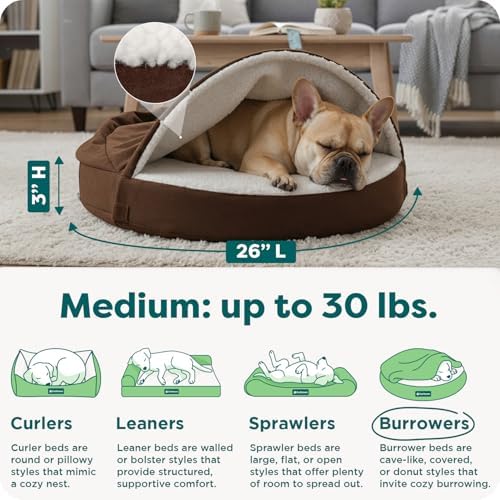 FurHaven Round Orthopedic Dog Bed - Image 3