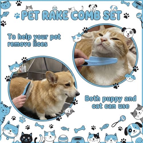 Patelai 4 Pcs Dog Dematting Comb - Image 4