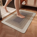 Bath Mat Non Slip, Quick Dry Bathroom Rug Under Door by QiCaiJia