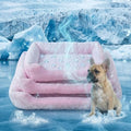 Dog Cooling Bed Summer Sleeping Cool Ice Silk Bed by Pbed