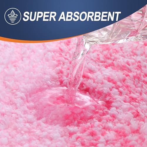 OLANLY Large Bathroom Rugs 44x32, Extra Soft Absorbent Microfiber Bath Rugs - Image 4