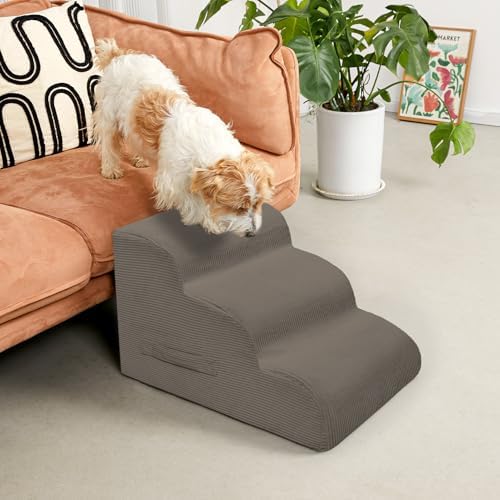 Mesa Lemon 4 Step Dog Stairs Pet Ramp - Image 2