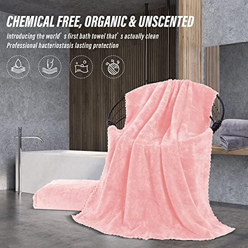 MOONQUEEN 2 Pack Premium Bath Towel Set - Image 5