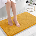 OLANLY Small Bathroom Rugs 24x16, Extra Soft Absorbent Chenille Bath Rugs by OLANLY