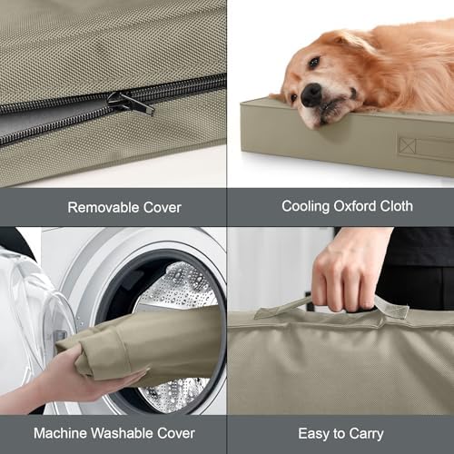 Large Waterproof Orthopedic Dog Bed - Image 6