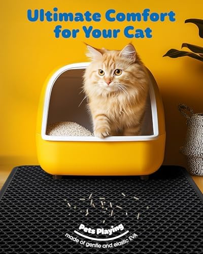 Powools Ultra-Large Cat Litter Mat, Double-Layer - Image 3