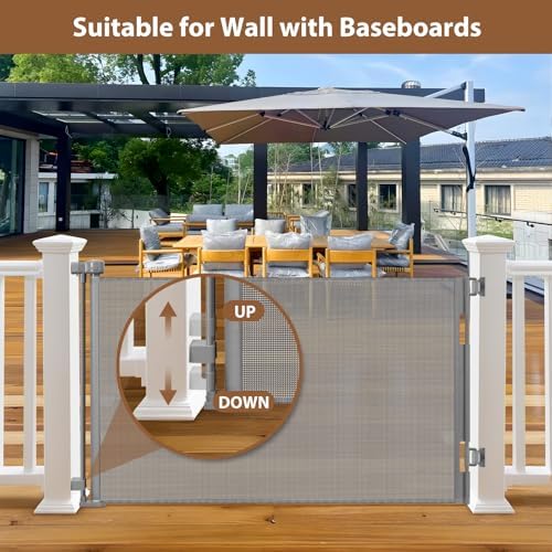 Weatherproof Outdoor Retractable Dog Gate - Image 7
