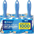 PetLovers Extra Sticky Lint Roller Mega Value Set 1000 Sheets by PetLovers