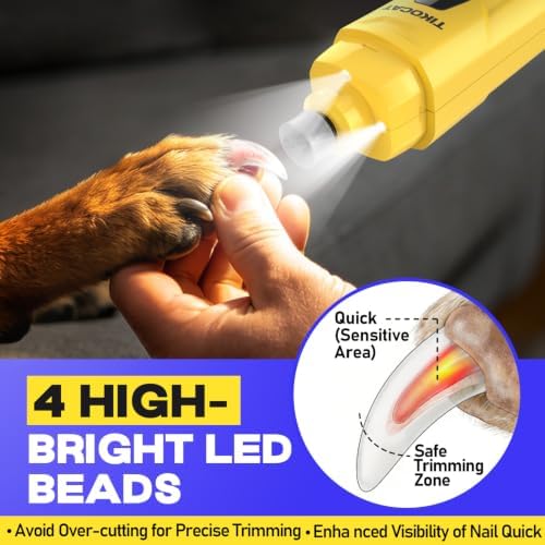 Whisper Quiet Dog Nail Grinder 50% More Powerful - Image 4
