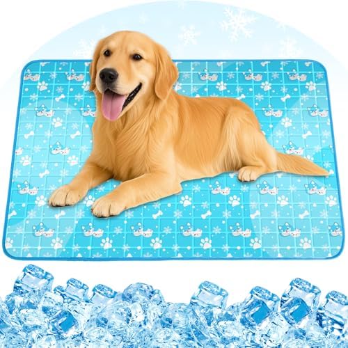 Dog Cooling Mat, Non Toxic Gel Cooling Pad by Yoheueoa