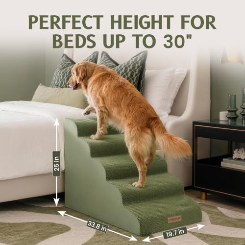 Miorun Extra Wide Dog Stairs for Large Dogs - Image 4