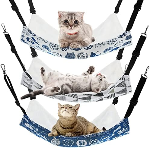 BBTO 3 Pcs Reversible Hanging Hammock Soft Plush by BBTO