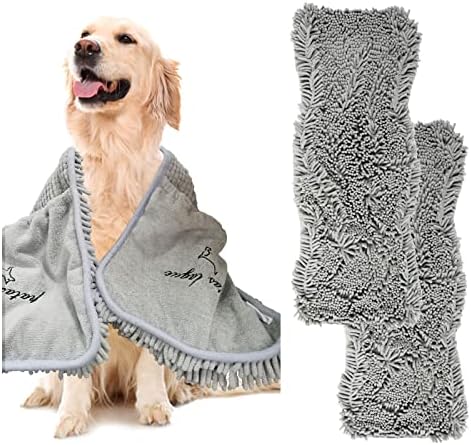 Patas Lague 2 Pack Absorbent Dog Towel by PatasLague
