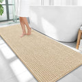 OLANLY Thick Chenille Bathroom Runner Rugs 59x24, Absorbent Bath Mat by OLANLY