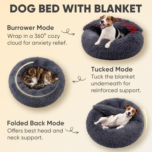 Himax Covered Medium Dog Bed - Image 4
