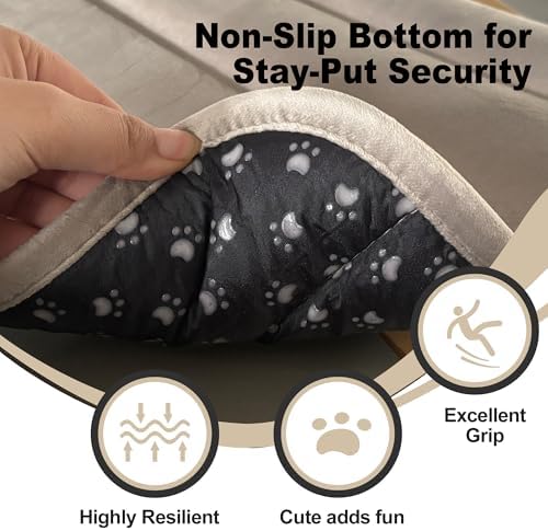 pobopobo Dog Crate Pad, Ultra Soft & Anti-Slip Kennel Mat, Secure Fit - Image 4