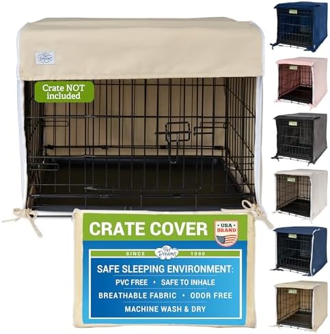 Pet Dreams Dog Crate Cover, XX Large by PetDreams