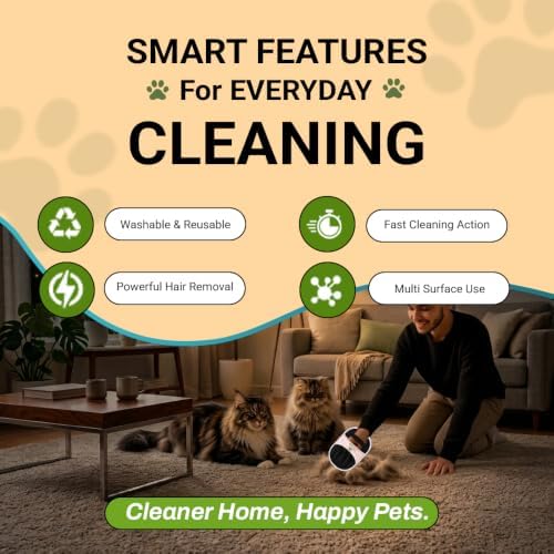 Pet Hair Remover Glove for Dogs & Cats - Image 7