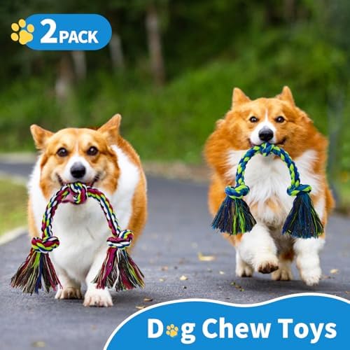 WDZZHOT Dog Rope Toys, Dog Chew Toy - Image 7