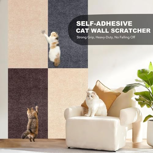 118x15.8in Self-Adhesive Cat Scratching Mat, Couch Protector from Cat Claws - Image 4