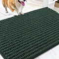 OLANLY Dog Door Mat for Muddy Paws 30x20, Ultra-Absorbent Chenille Mud Mat by OLANLY