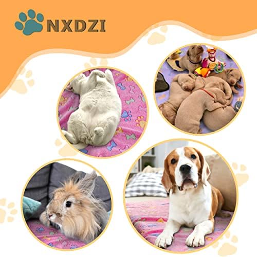 Dog Blankets for Large Dogs, 3 Pack Dog Blanket Washable 41" x 31", Fuzzy Soft - Image 4
