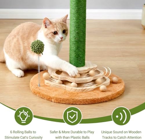 Cactus Cat Scratcher, Cute Cat Scratching Post - Image 2