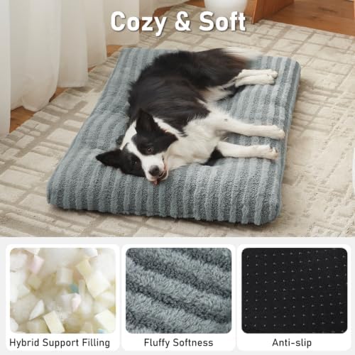 FURTIME Washable XXL Dog Bed for Extra Large Dogs, Giant Dog Crate Beds - Image 2