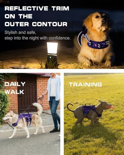 Dog Harness, Tactical No Pull for Small Sized Dog - Image 4