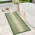 BSICPRO Large Bathroom Rugs Runner, 20x47 Chenille Bath Mats by BSICPRO