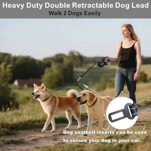 Retractable Dog Leash, 16ft Retractable Lead - Image 2