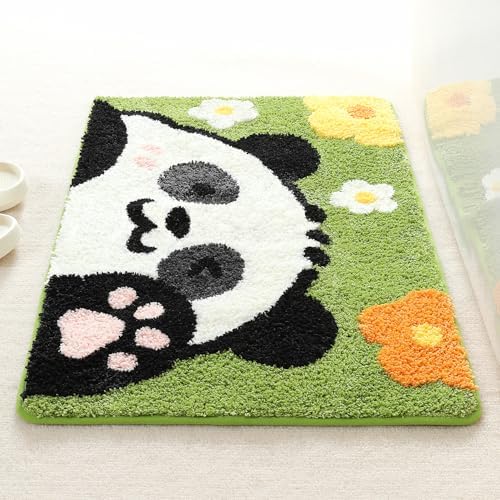 Molesun Panda Bath Mat 16x24, Soft Absorbent Microfiber Bath Rugs - Image 3