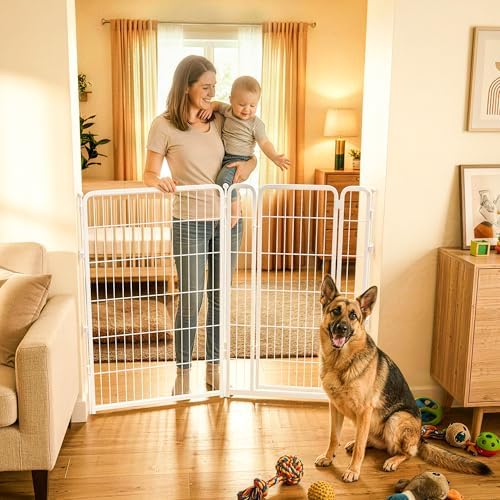 FXW Dog Gate, Extra Wide Adjustable by FXW