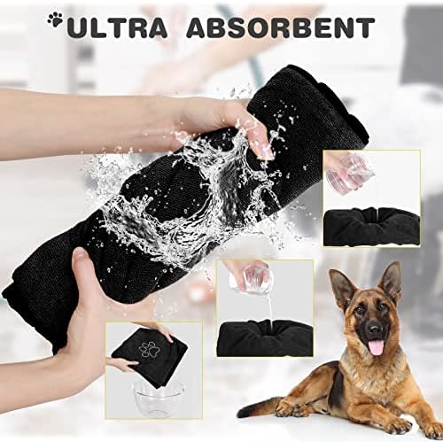 Chumia 4 Pcs Dog Towels for Drying, 16 x 32 Inch - Image 3