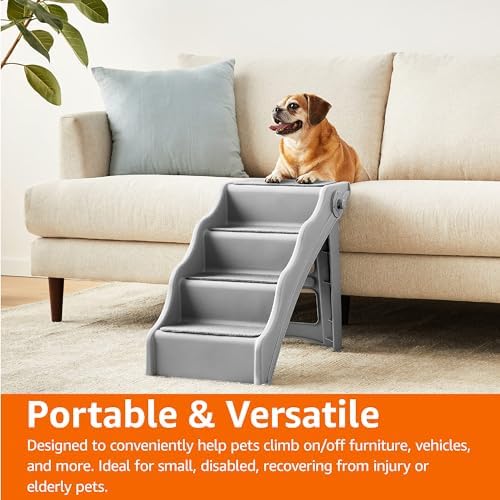 Amazon Basics Foldable Non-Slip Pet Stairs - Image 5